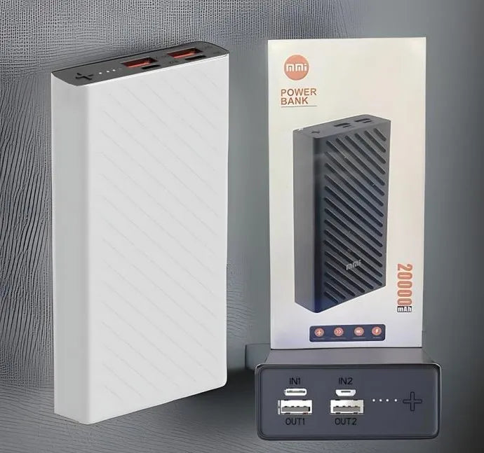 20000 mah Power Bank MMI Brand Fast Charging