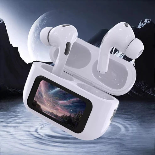 Touch Screen Air-Pods with LED Display | 32-Hour Playtime & ANC
