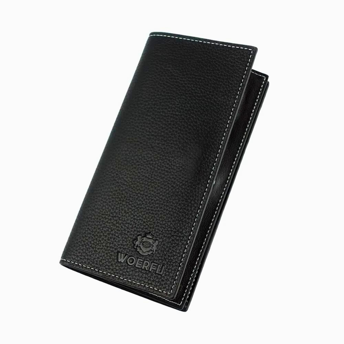 Magnetic Button Long Wallet