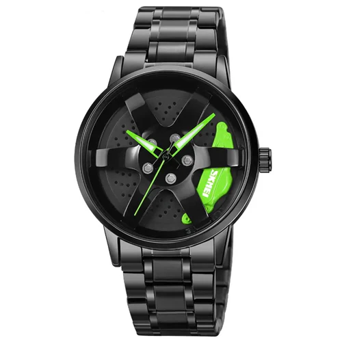 Rotatable Wheel Men's Watch