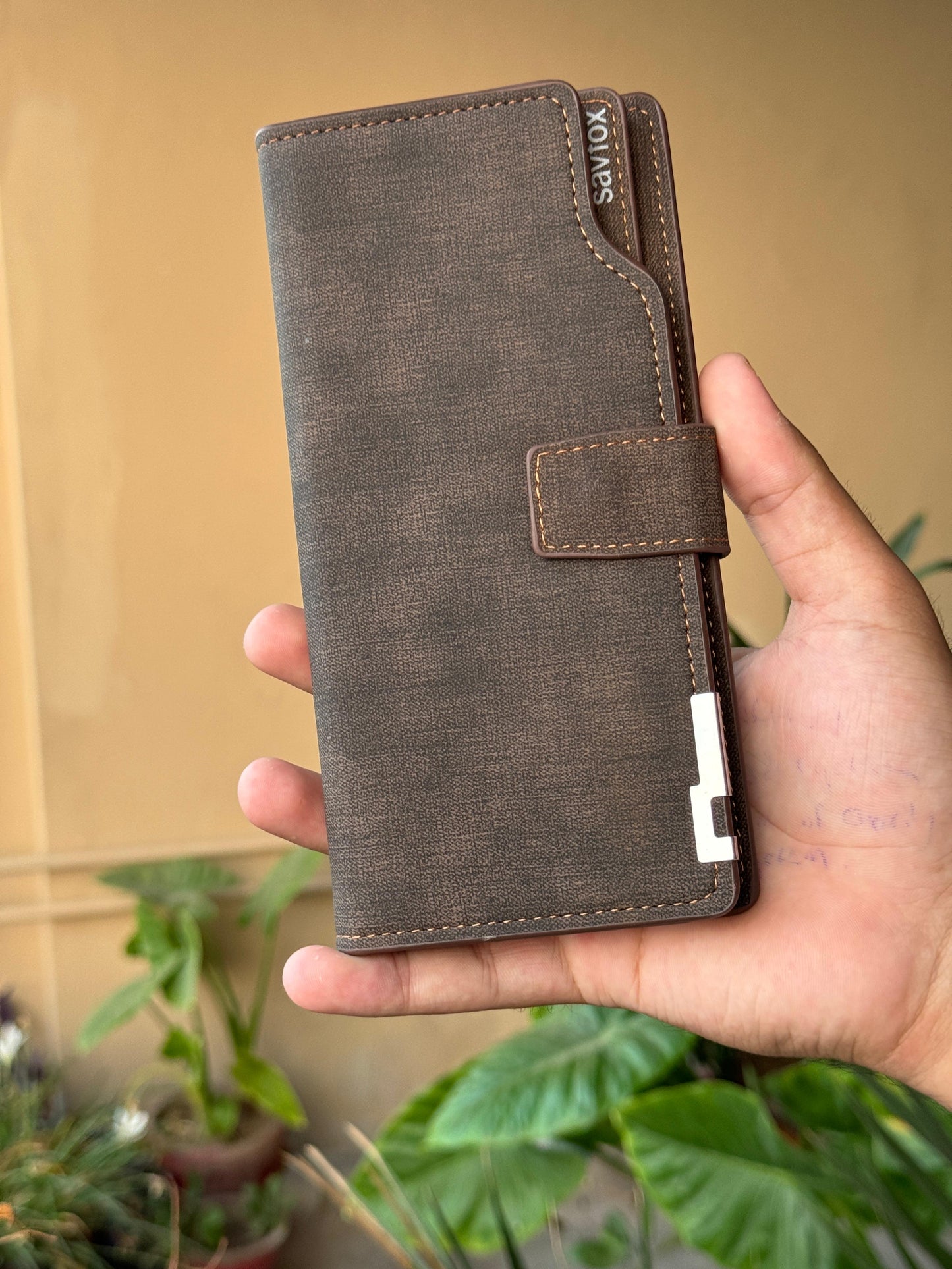 Savfox Button Wallet