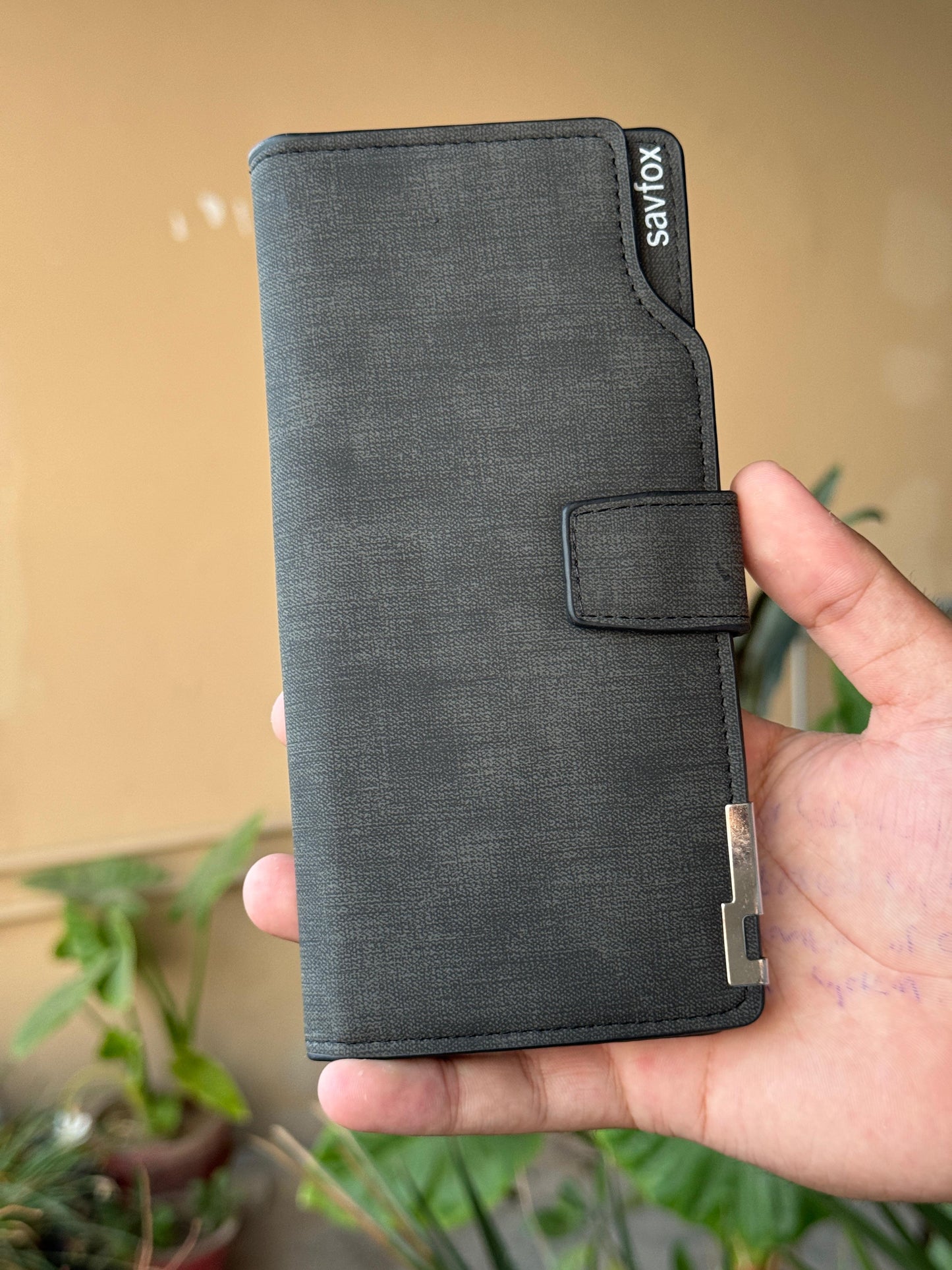 Savfox Button Wallet
